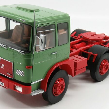 ROAD-KINGS 1/18 MAN | 16304 F7 TRACTOR TRUCK 1972 | GREEN RED