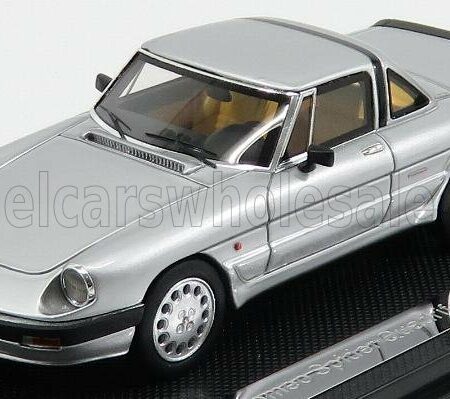 SILAS 1/43 ALFA ROMEO | SPIDER QUADRIFOGLIO VERDE HARD-TOP 1986 - 3ª SERIE AEREODINAMICA | SILVER