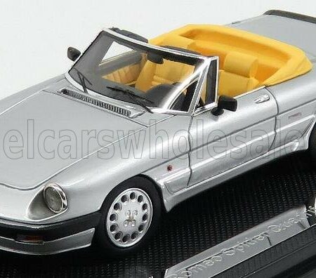 SILAS 1/43 ALFA ROMEO | SPIDER QUADRIFOGLIO VERDE OPEN 1986 - 3ª SERIE AEREODINAMICA | SILVER