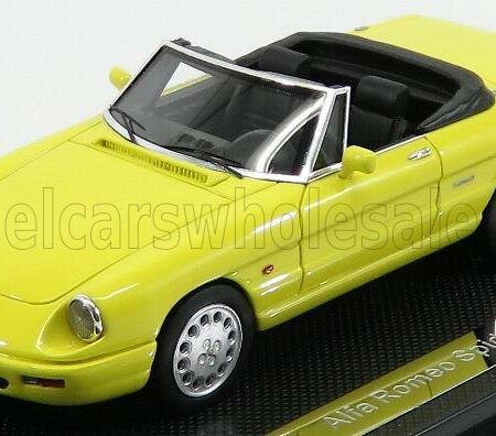 SILAS 1/43 ALFA ROMEO | SPIDER OPEN 1990 4ª ED ULTIMA SERIE - THE LAST | GIALLO GINESTRA - YELLOW