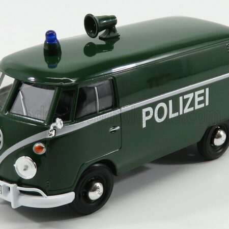 MOTOR-MAX 1/24 VOLKSWAGEN | T1 TYPE 2 VAN POLIZEI 1962 | GREEN