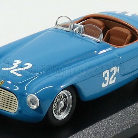 ART-MODEL 1/43 FERRARI | 212 EXPORT SCCA SPIDER ch.0078 N 32 2nd BEBBLE BEACH 1952 A.STUBBS | BLUE