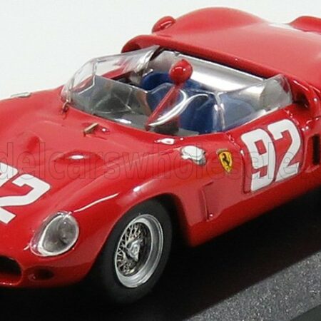 ART-MODEL 1/43 FERRARI | DINO 246SP SPIDER ch.0790 N 92 WINNER 1000km NURBURGRING 1962 HILL - GENDEBIEN | RED