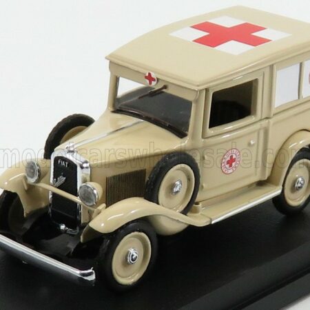 RIO-MODELS 1/43 FIAT | 508 BALILLA AMBULANZA MILITARY AFRICA 1935 | CREAM