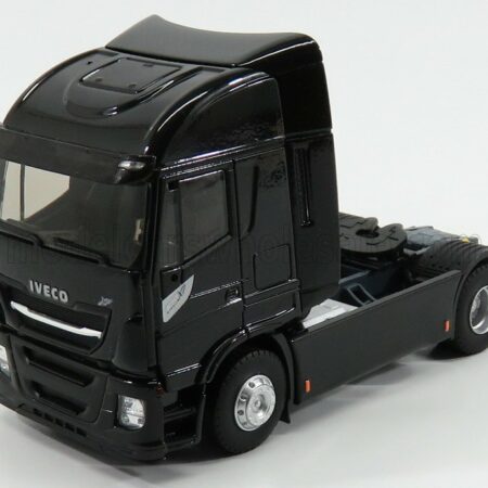 ELIGOR 1/43 IVECO FIAT | STRALIS 570XP TRACTOR TRUCK 2-ASSI 2016 - EXCLUSIVE CARMODEL | BRILLANT BLACK