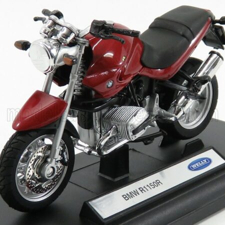 WELLY 1/18 BMW | R1150R 2006 | RED BLACK