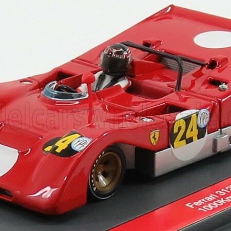 BRUMM PROM 1/43 FERRARI | 312PB SPIDER N 24 1000km BUENOS AIRES 1971 IGNAZIO GIUNTI (IN MEMORIA DEL 40th ANNIVERSARIO DALLA MORTE) | RED