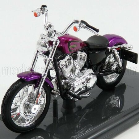 MAISTO 1/18 HARLEY DAVIDSON | XL 1200V SEVENTY TWO 2013 | LILLAC MET