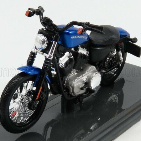 MAISTO 1/18 HARLEY DAVIDSON | XL 1200N NIGHTSTER 2012 | BLUE MET