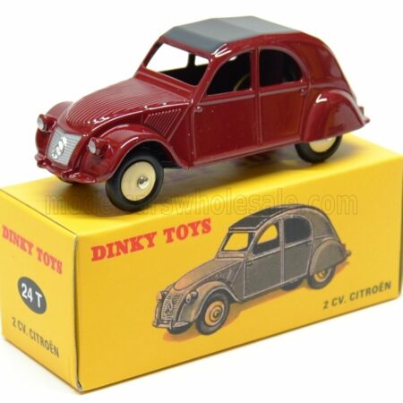 EDICOLA 1/43 CITROEN | 2CV CABRIOLET 1955 | BORDEAUX