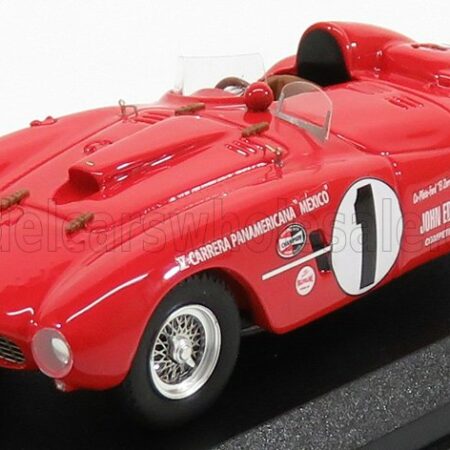 ART-MODEL 1/43 FERRARI | 375 PLUS 5.0L V12 SPIDER N 1 V CARRERA PANAMERICANA 1954 JACK McAFEE - FORD ROBINSON | RED