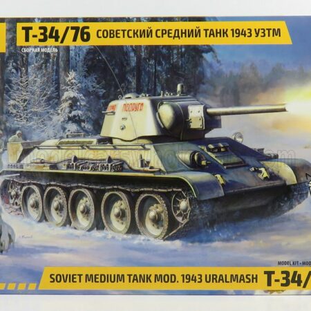 ZVEZDA 1/35 KAMPFPANZER | T34-76 SOVIET MEDIUM TANK 1943 | /