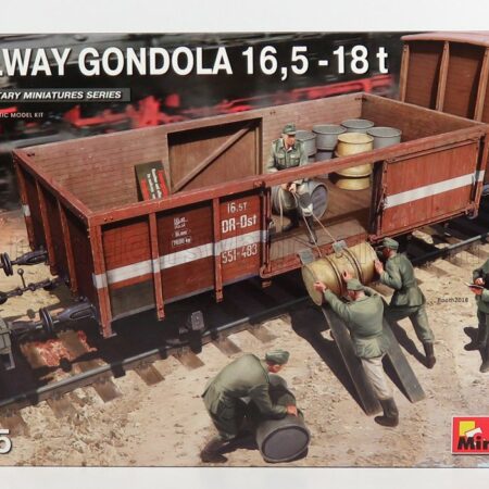 MINIART 1/35 TRAILER | CARROZZA FERROVIARIA RAILWAY MILITARY GONDOLA | /