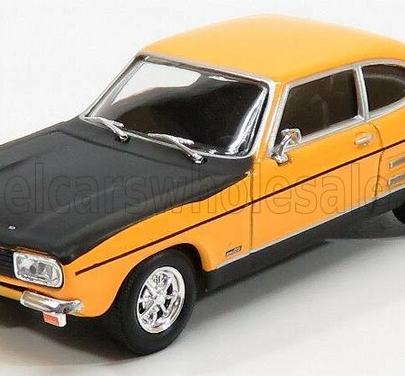 HONGWELL 1/43 FORD ENGLAND | CAPRI RS 1970 | YELLOW MATT BLACK