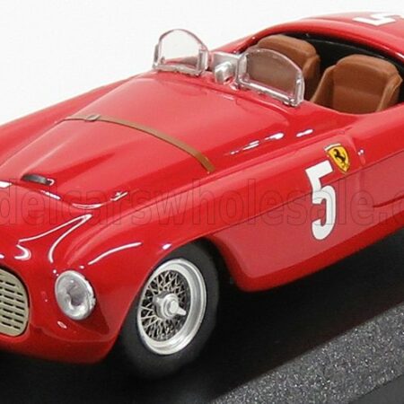 ART-MODEL 1/43 FERRARI | 166MM BARCHETTA ch.0010 N 5 AUTOMOBILE CLUB FRANCE COMMINGES 1949 L.CHINETTI | RED