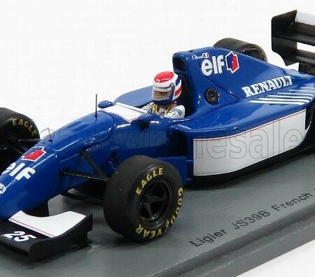 SPARK-MODEL 1/43 LIGIER | F1 JS39B N 25 FRENCH GP 1994 ERIC BERNARD | BLUE WHITE