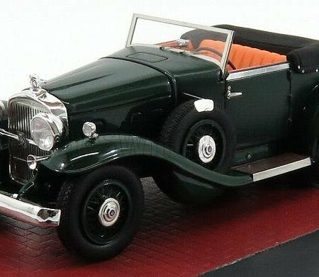 MATRIX SCALE MODELS 1/43 STUTZ | DV32 SUPER BEARCAT CABRIOLET OPEN 1932 | GREEN