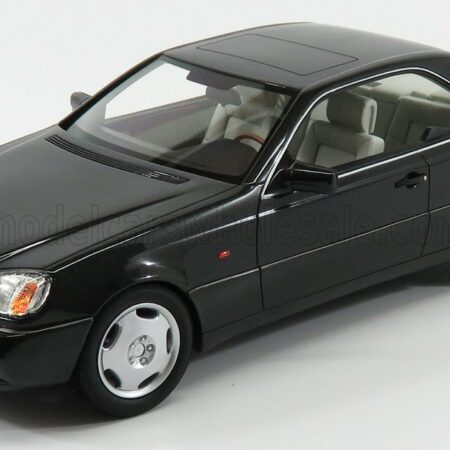 CULT-SCALE MODELS 1/18 MERCEDES BENZ | S-CLASS 600SEC COUPE (C140) 1992 | BLACK