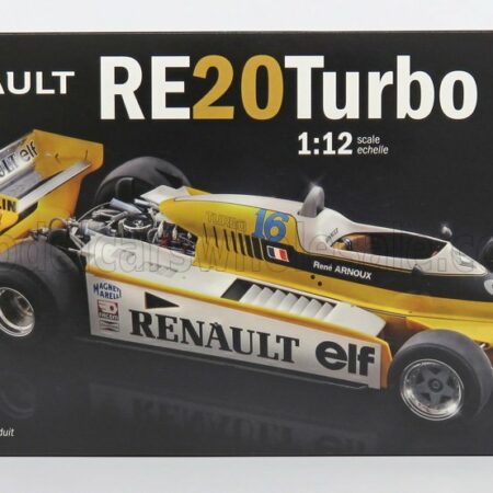 ITALERI 1/12 RENAULT | F1  RE20 TURBO N 16 SEASON 1980 R.ARNOUX - N 15 J.P.JABOUILLE | YELLOW WHITE