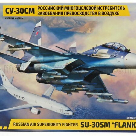 ZVEZDA 1/72 SUKHOI | SU-30SM FLANKER C AIRCRAFT - CACCIA BOMBARDIERE | MILITARY