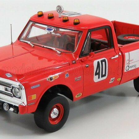 HIGHWAY61 1/18 CHEVROLET | C-10 350 N 40 PICK-UP BAJA 1969 | RED