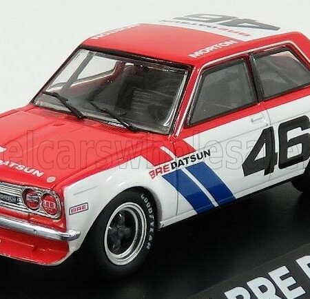 GREENLIGHT 1/43 DATSUN | 510 BROCK RACING N 46 TOKYO TORQUE 1971 | RED WHITE