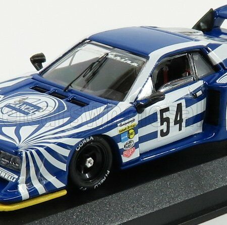 BEST-MODEL 1/43 LANCIA | BETA MONTECARLO turbo TEAM LANCIA CORSE N 54 WINNER Gr.5 6h SILVERSTONE 1980 WALTER ROHRL - MICHELE ALBORETO | BLUE WHITE