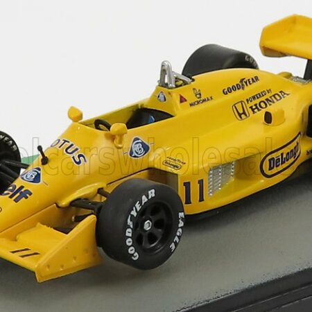 EDICOLA 1/43 LOTUS | F1  99T HONDA ELF N 11 SEASON 1987 SATORU NAKAJIMA | YELLOW