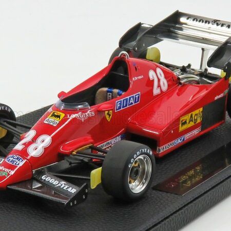 GP-REPLICAS 1/18 FERRARI | F1 126C2B N 28 SEASON 1983 RENE ARNOUX | RED