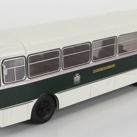 EDICOLA 1/43 BERLIET | PLR10 AUTOBUS MADELEINE-MASSENA-TRINITE 1955 | WHITE GREEN