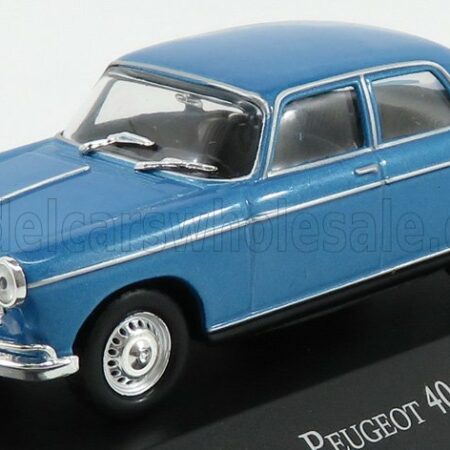 EDICOLA 1/43 PEUGEOT | 404 1968 | LIGHT BLUE MET