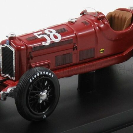 RIO-MODELS 1/43 ALFA ROMEO | F1  P3 INDY N 58 500 MILES 1939 L.TOMEI | RED