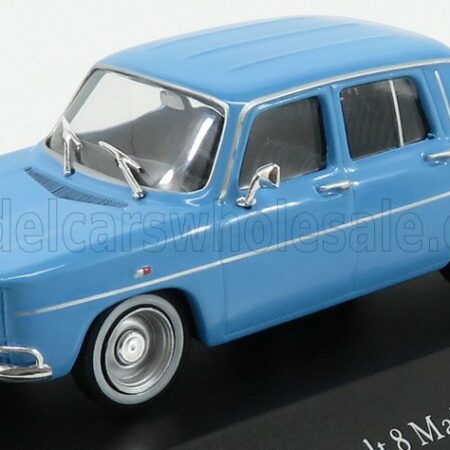 EDICOLA 1/43 RENAULT | R8 MAJOR 1966 | LIGHT BLUE