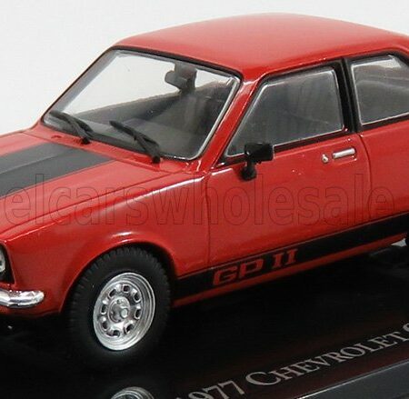 EDICOLA 1/43 CHEVROLET | CHEVETTE GPII 1977 - OPEL KADETT | RED BLACK