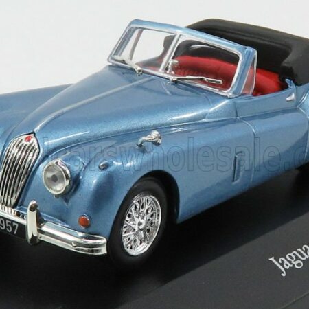 EDICOLA 1/43 JAGUAR | XK140 ROADSTER 1957 | LIGHT BLUE MET