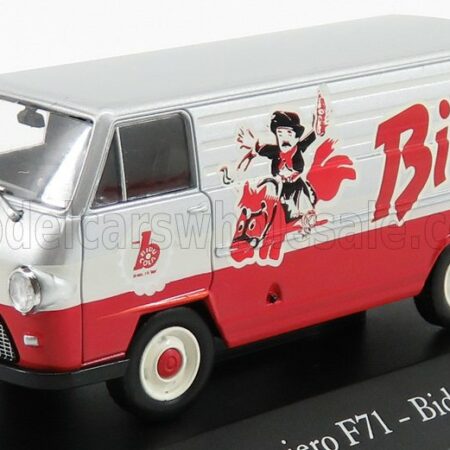 EDICOLA 1/43 RASTROJERO | IME F17 VAN - BIDU COLA 1974 | SILVER RED