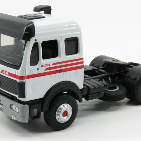 ELIGOR 1/43 MERCEDES BENZ | 1835 TRACTOR TRUCK 2-ASSI 1998 | WHITE RED