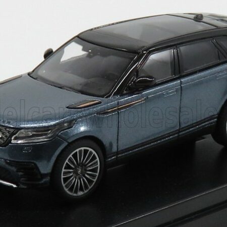 LCD-MODEL 1/64 LAND ROVER | RANGE ROVER VELAR RHD 2018 | BLUE GREY MET