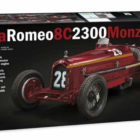 ITALERI 1/12 ALFA ROMEO | F1  8C 2300 MONZA N 28 WINNER MONACO GP 1932 TAZIO NUVOLARI | RED