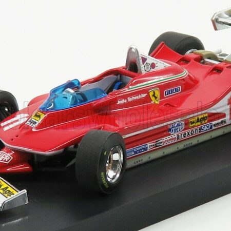 BRUMM 1/43 FERRARI | F1  312T4 N 11 WORLD CHAMPION WINNER MONZA ITALY GP 1979 JODY SCHECKTER | RED