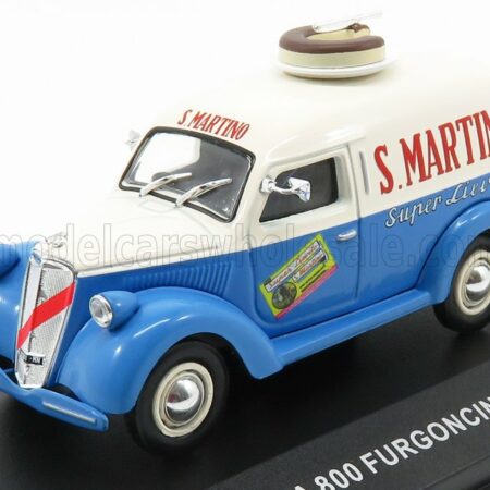 EDICOLA 1/43 LANCIA | ARDEA 800 VAN SAN MARTINO SUPER LIEVITO 1949 | LIGHT BLUE BEIGE