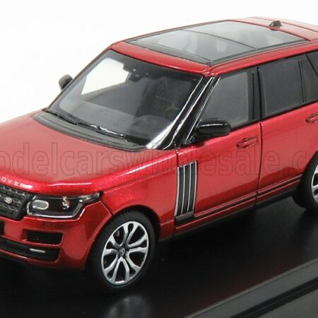 LCD-MODEL 1/64 LAND ROVER | RANGE SV AUTOBIOGRAPHY DYNAMIC 2017 | RED