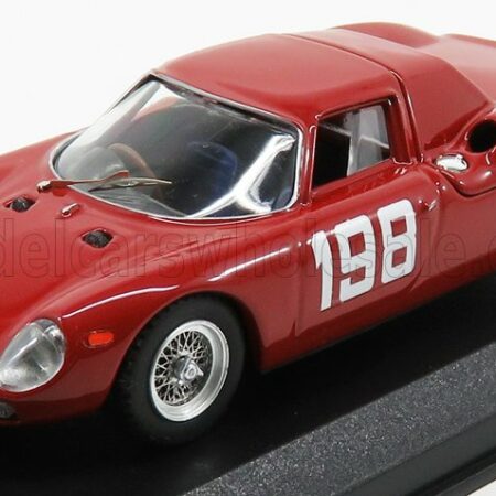 BEST-MODEL 1/43 FERRARI | 250LM COUPE N 198 WINNER COPPA F.I.S.A. MONZA 1966 E.LUATI | RED