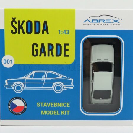 ABREX 1/43 SKODA | GARDE 1982 | WHITE