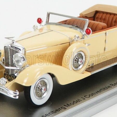 KESS-MODEL 1/43 DUESENBERG | MODEL J CONVERTIBLE BERLINE BY MURPHY OPEN 1929 | CREAM