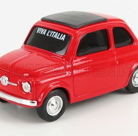 BRUMM 1/43 FIAT | 500 1965 - VIVA L'ITALIA 150th ANNIVERSARIO ITALIA 1861 - 2011 | RED