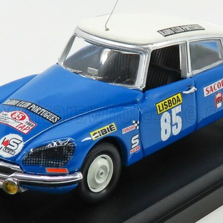 RIO-MODELS 1/43 CITROEN | DS21 N 85 WINNER RALLY PORTUGAL 1969 ROMAOZINHO - JOCAMES | BLUE WHITE