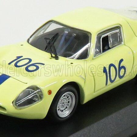 BEST-MODEL 1/43 FIAT | ABARTH OT1300 N 106 TARGA FLORIO 1968 VIRGILIO - PANEPINTO | YELLOW