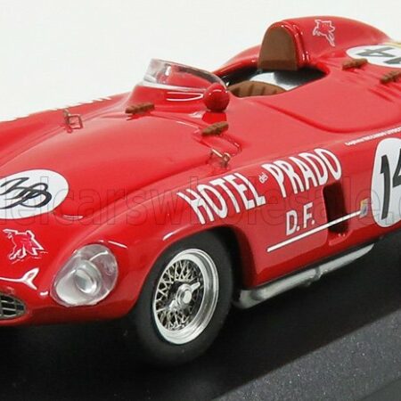 ART-MODEL 1/43 FERRARI | 750 MONZA 3.0L SPIDER N 14 RALLY CARRERA PANAMERICANA 1954 R.BRACCO - R.LIVOCCHI | BLACK