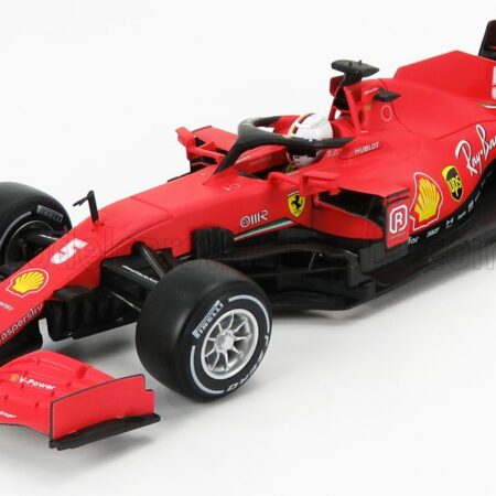 BURAGO 1/18 FERRARI | F1  SF1000 TEAM SCUDERIA FERRARI MISSION WINNOW N 5 AUSTRIAN GP 2020 S.VETTEL - WITH HARD WHITE WHEELS | MATT RED